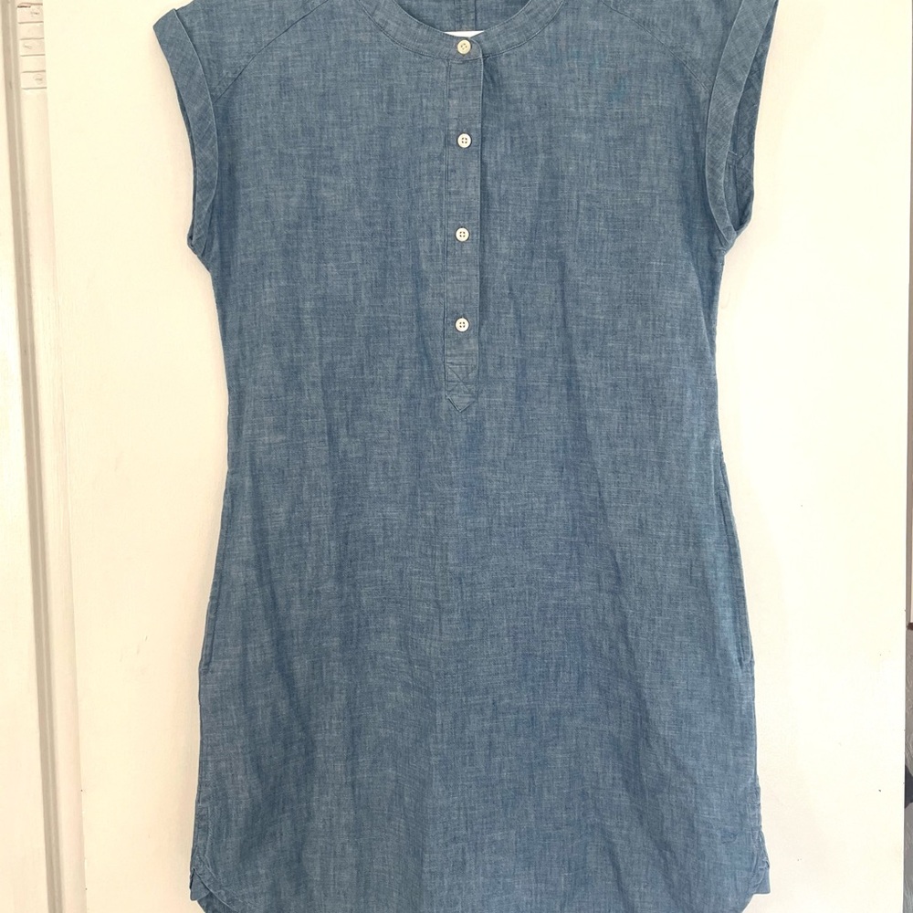 Vineyard Vines Chambray Mini Dress 100% cotton